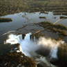 Iguazu Falls from the air